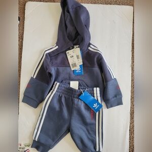 Adidas 6 month old baby sweat suit